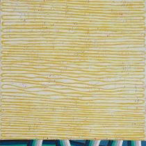 Obstacle course, 2025, oil on canvas on board, 91.5 x 61 cm